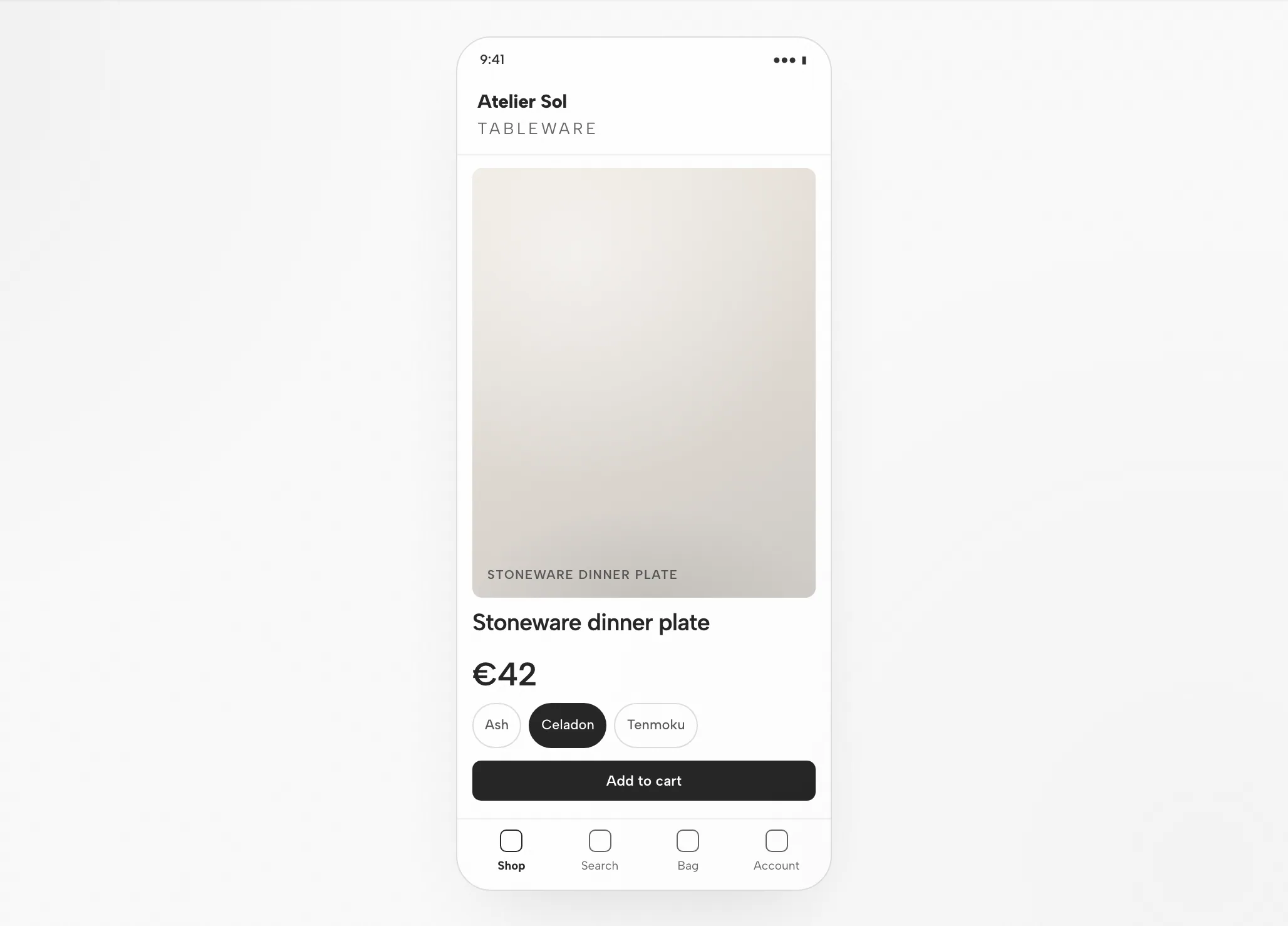 Mistral Vibe Artifact: The Storefront at 1440px and 390px — Mobile