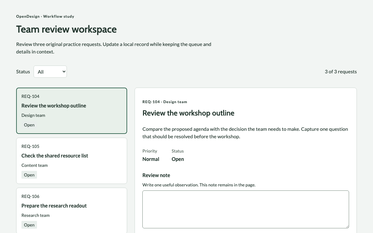 ServiceNow Horizon interface study