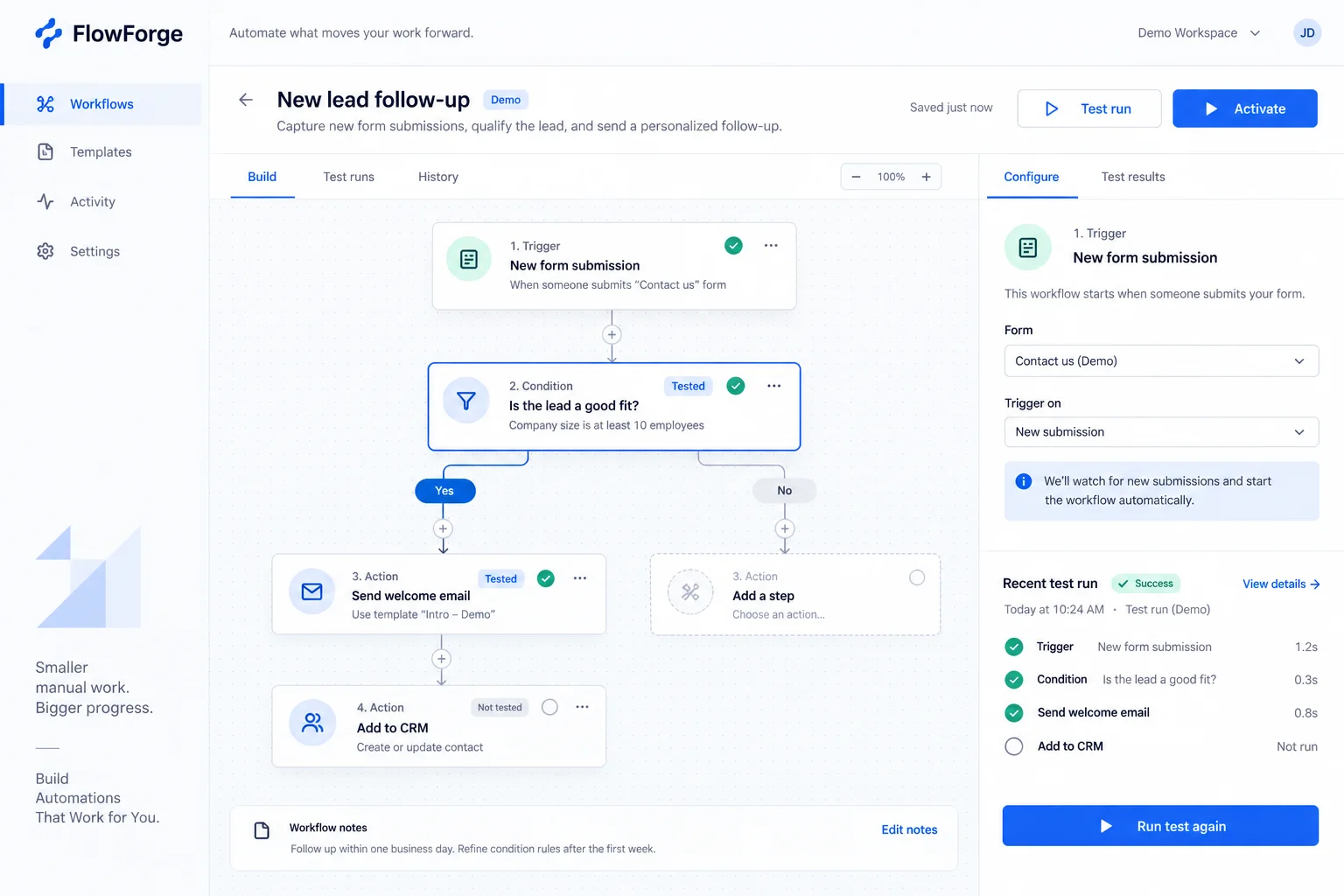 AI-generated visual concept for automation workflow builder