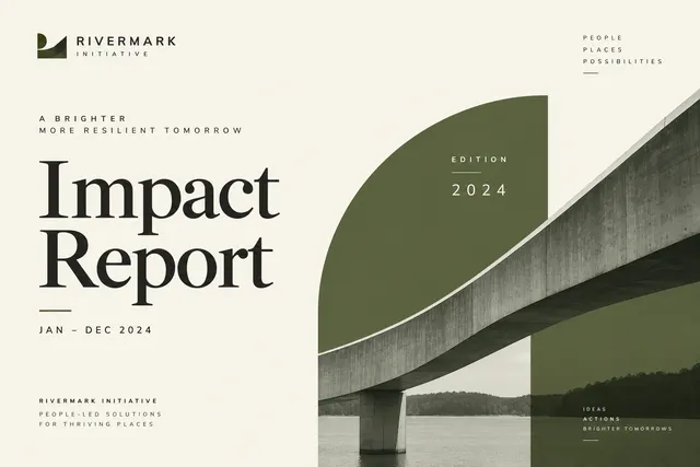 AI-generated visual concept for report cover system