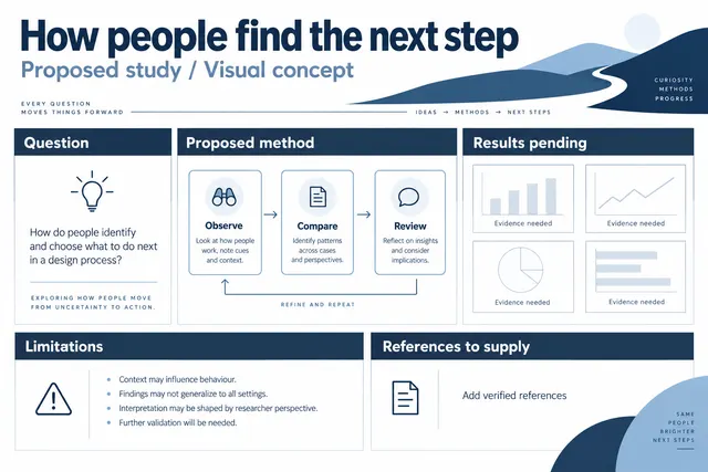 AI-generated visual concept for scientific poster presentation