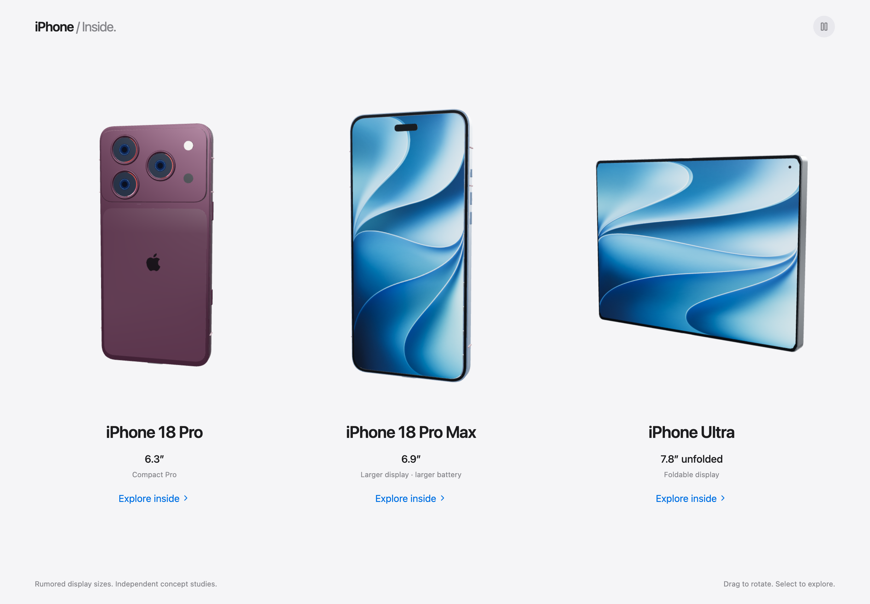 Interactive Product Explainer Design: Complete Concept Device Collection